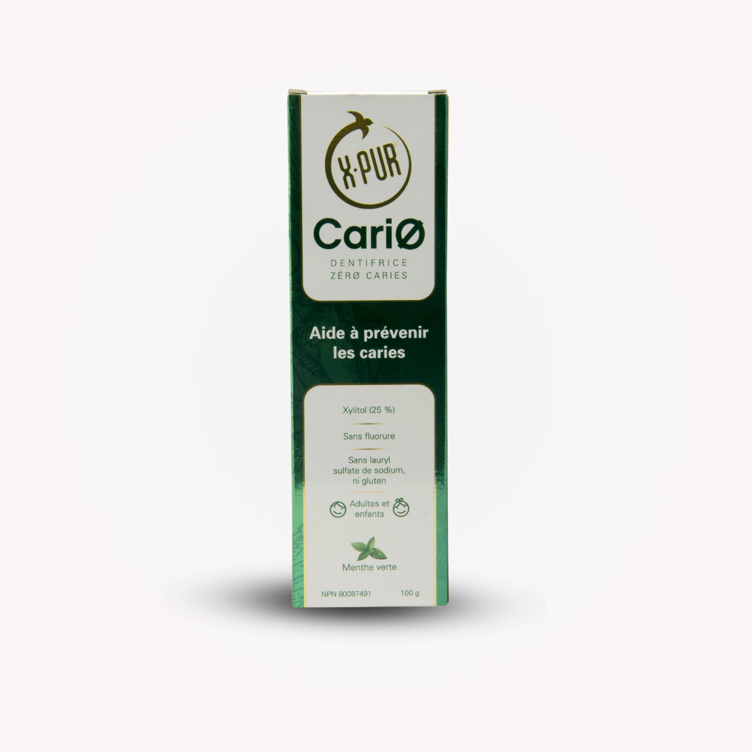 Cario 100% NATURAL ANTI-CAVITY TOOTHPASTE Mint Flavor