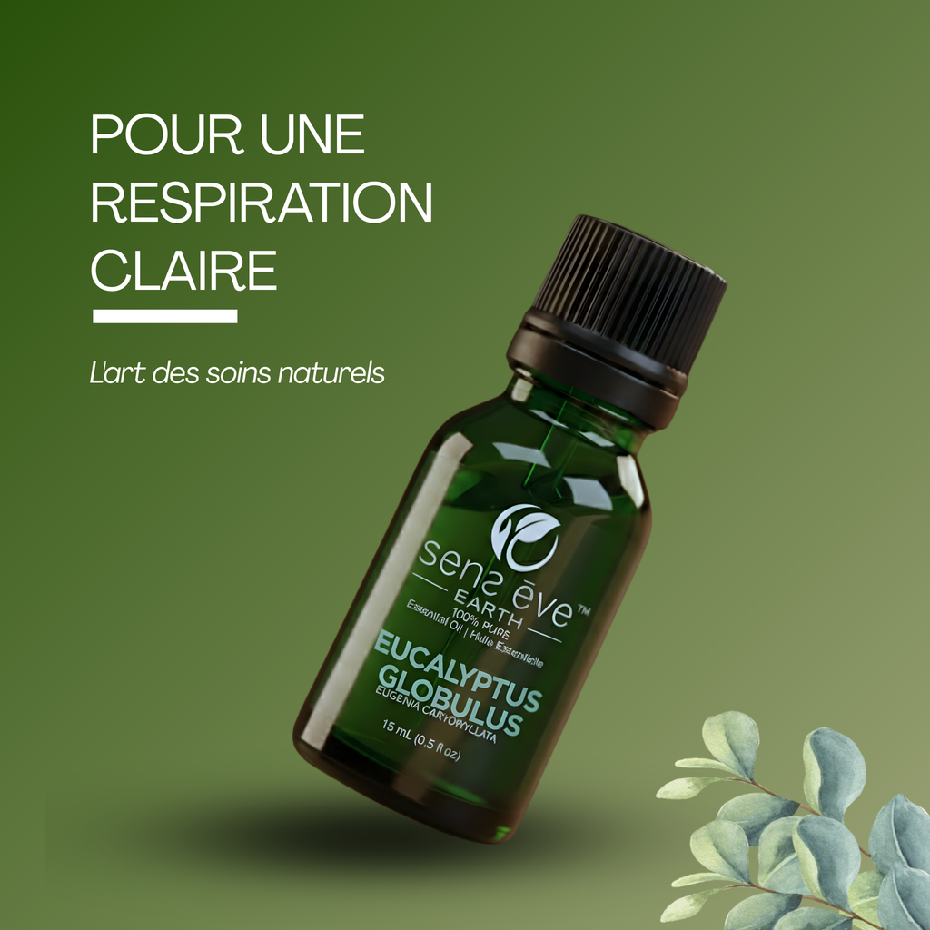 EUCALYPTUS GLOBULUS (Eucalyptus Globulus) 100% Pure and Natural Essential Oil - 15mL