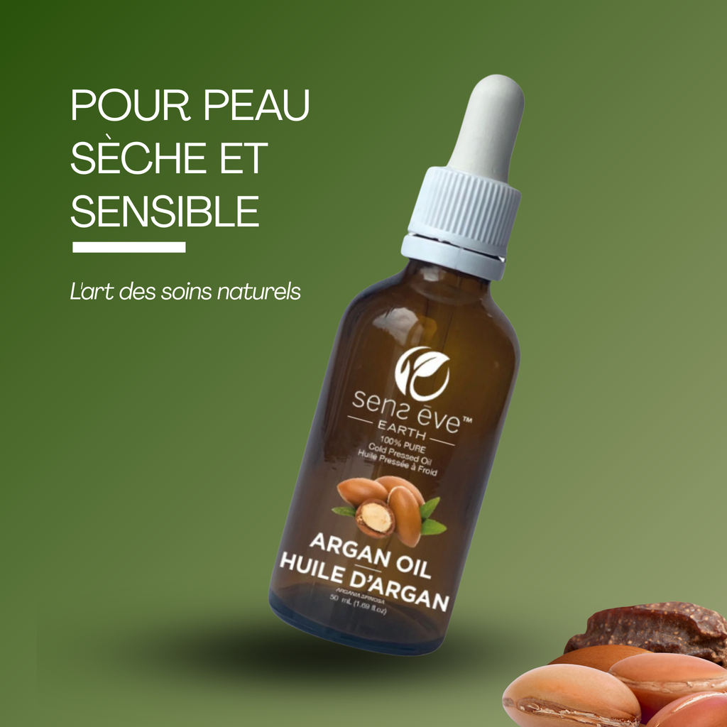 Sens Ève – Huile Végétale d'Argan Pure, 50ml