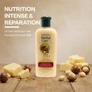 Herbal Care – Après-Shampooing Anti-Frisottis, Karité & Macadamia, 350ml