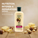 Herbal Care – Shampooing Anti-Frisottis, Beurre de Karité & Macadamia, 350ml
