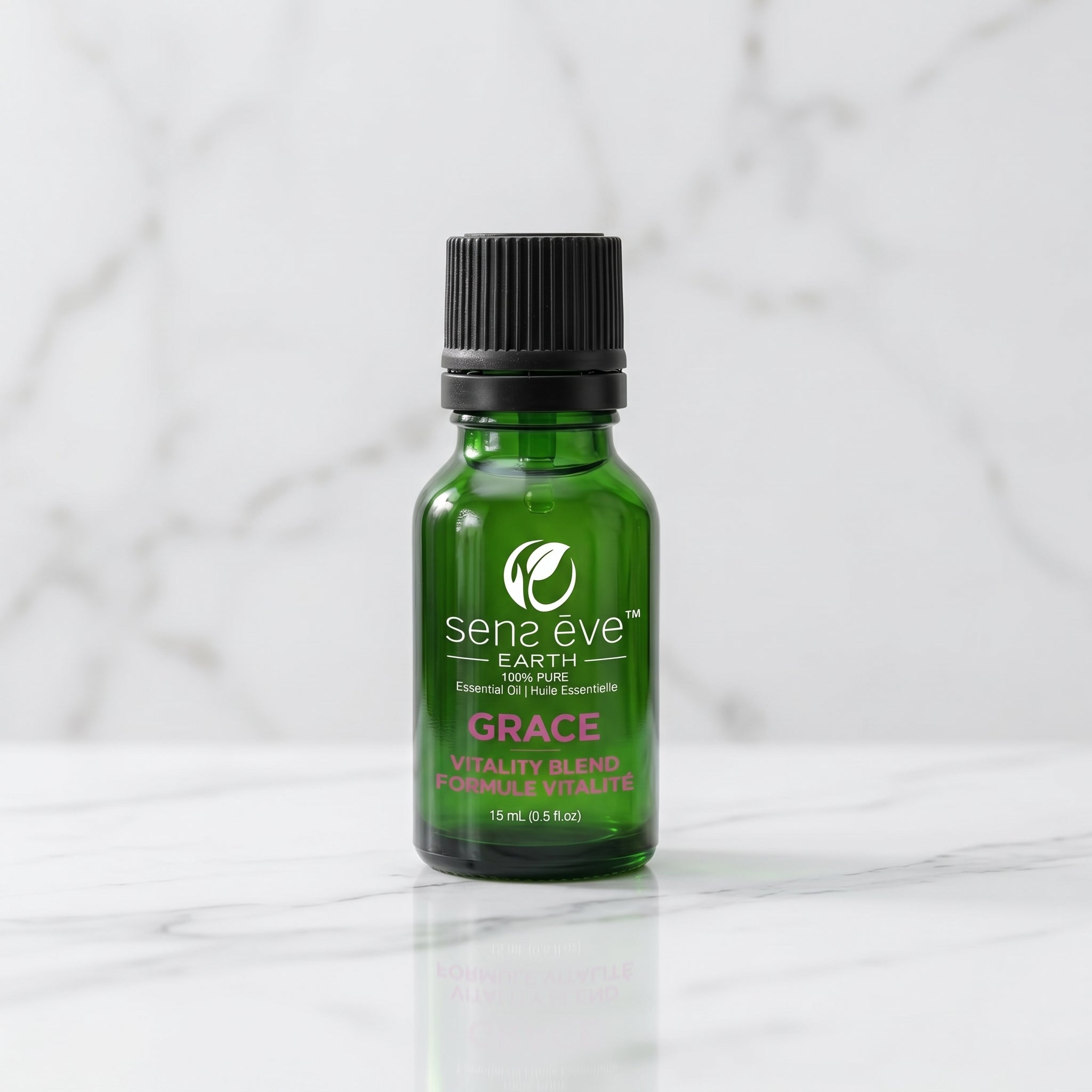تركيبة GRACE Vitality من الزيوت العطرية النقية والطبيعية بنسبة 100% - 15 مل
