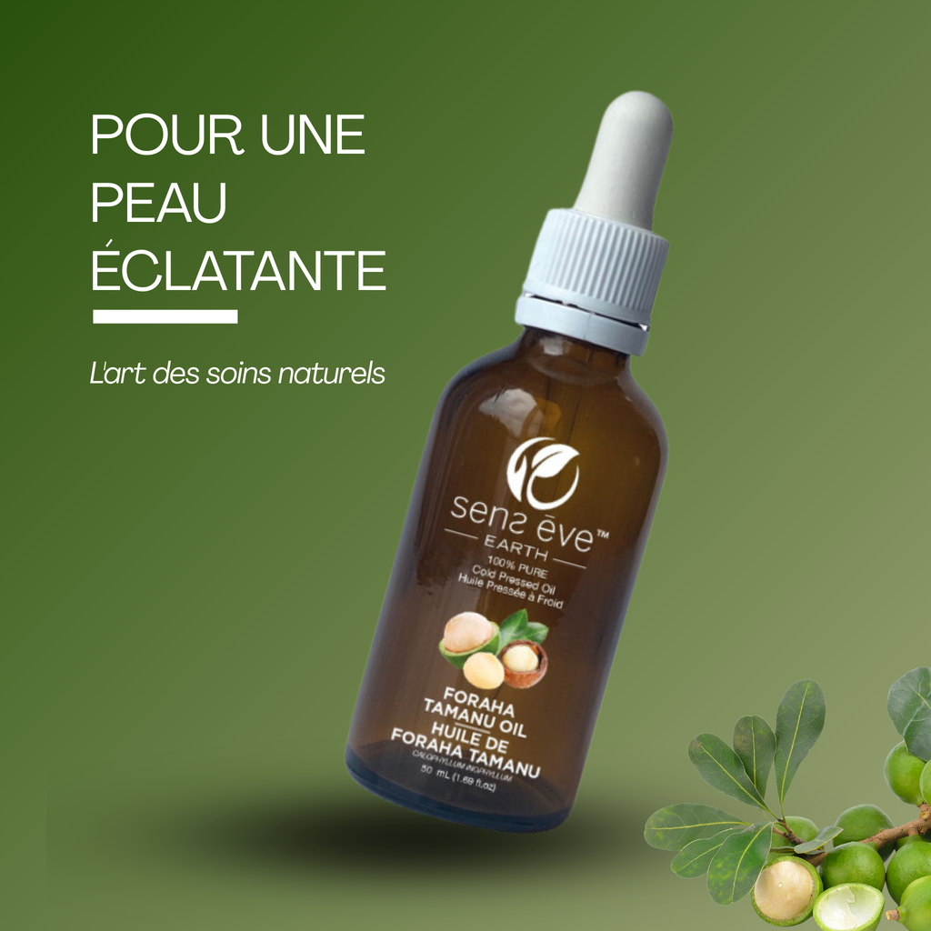 Sens Ève – Huile Végétale Foraha Tamanu Pure, 50ml